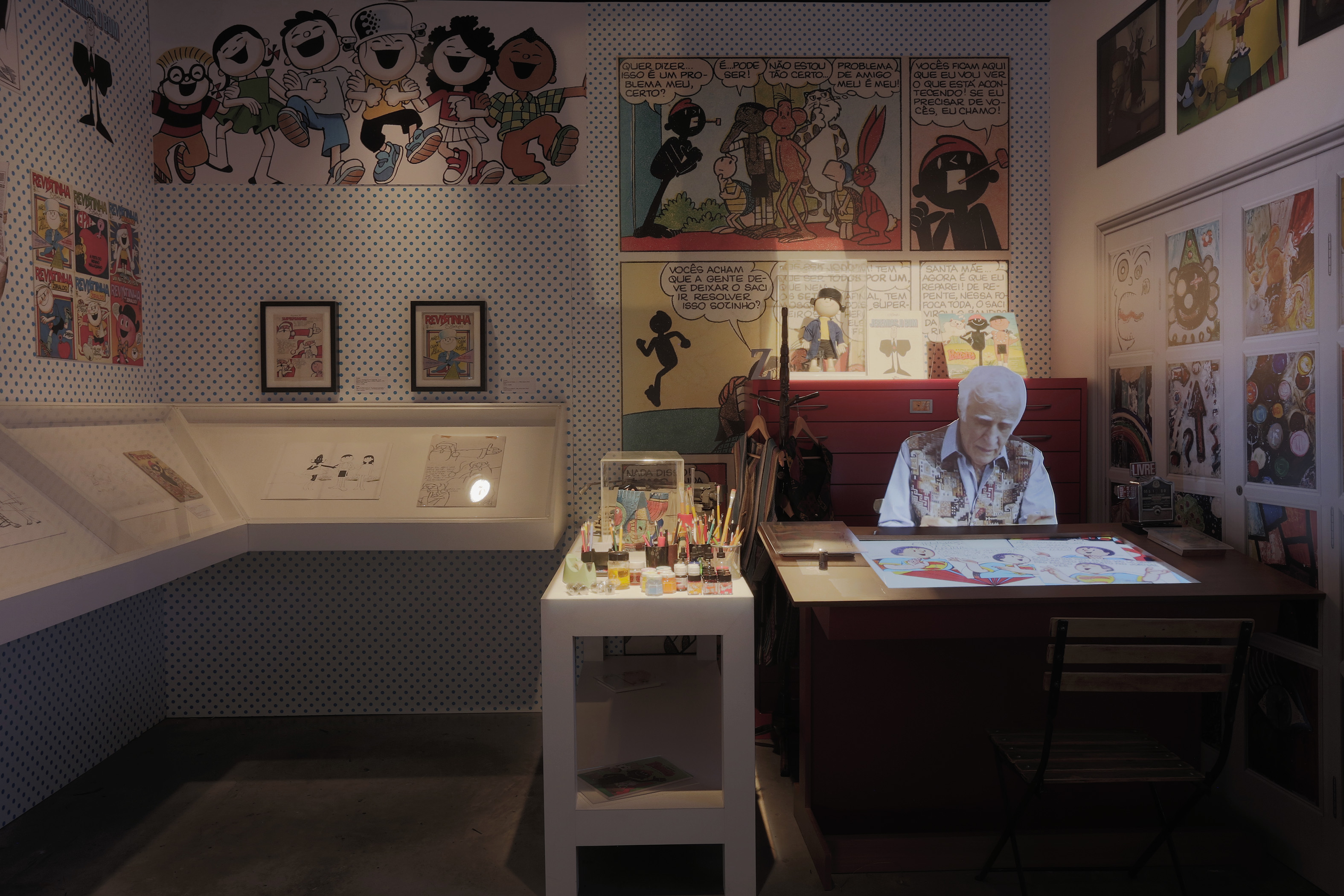 Sketchbook Mitos & Lendas by José Luis, in Chiaroscuro Studios's CCXP  WORLDS Comic Art Gallery Room